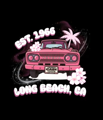 Pink Vintage Stout Decals 